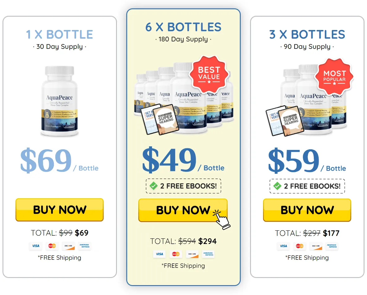 GetAquaPeace.com price